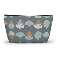Frond Accessory Pouch w T-bottom in Aqua